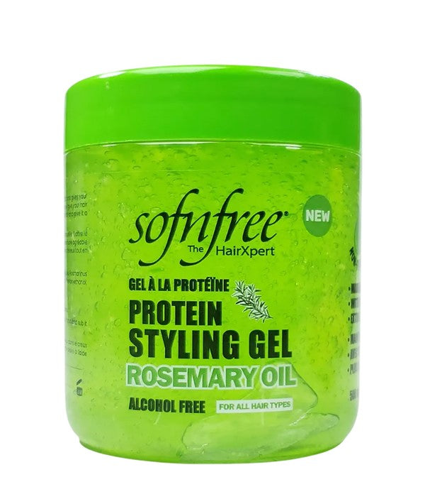 M And M Cosmetics Sof N Free Hair Xpert Rosemary Oil Protein Styling Gel