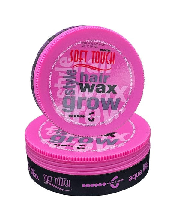 Soft Touch  Style And Grow Aqua 6 Hair Wax
