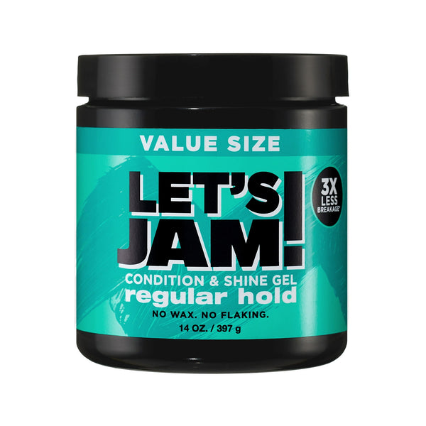 SoftSheen Carson Lets Jam Condition And Shine Regular Hold Gel 125g / 397g - Afro Hair Boutique