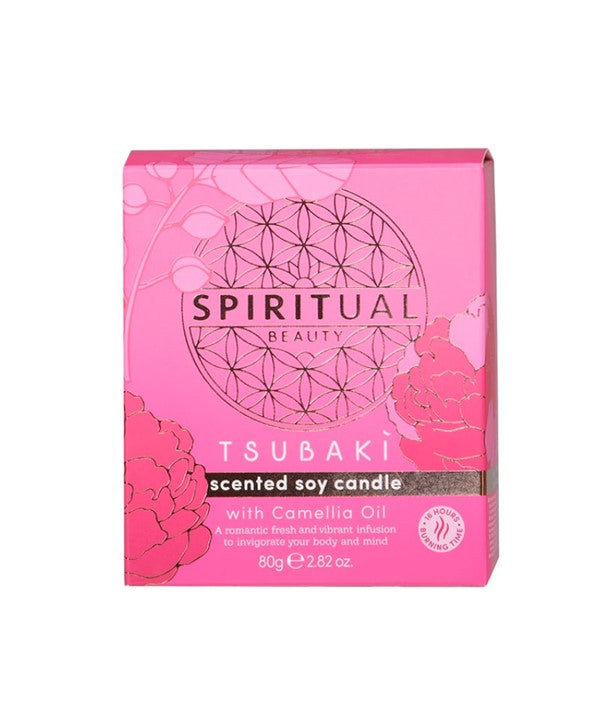 Spiritual Beauty  Camellia Oil Scented Soy Candle
