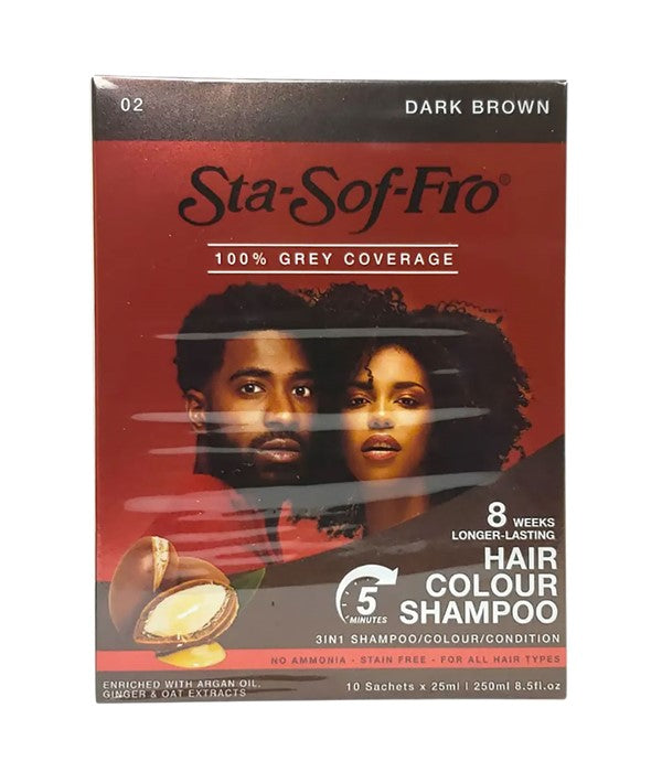 M And M Cosmetics Sta Sof Fro 3 In 1 Hair Colour Shampoo 02