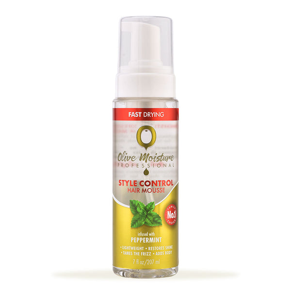 Olive Moisture Professional Style Control Hair Mousse 500ml / 207ml