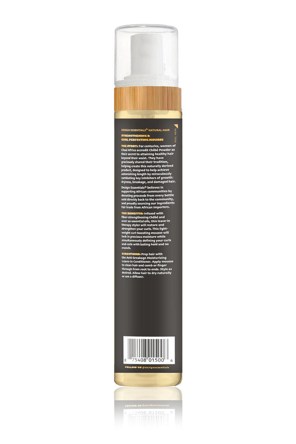 Design Essentials Hair African Chebe Strengthening Curl Perfecting Mousse 296ml