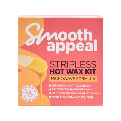 Three Pears Smooth Appeal Stripless HOT Wax Kit Lavender And Argan Oil