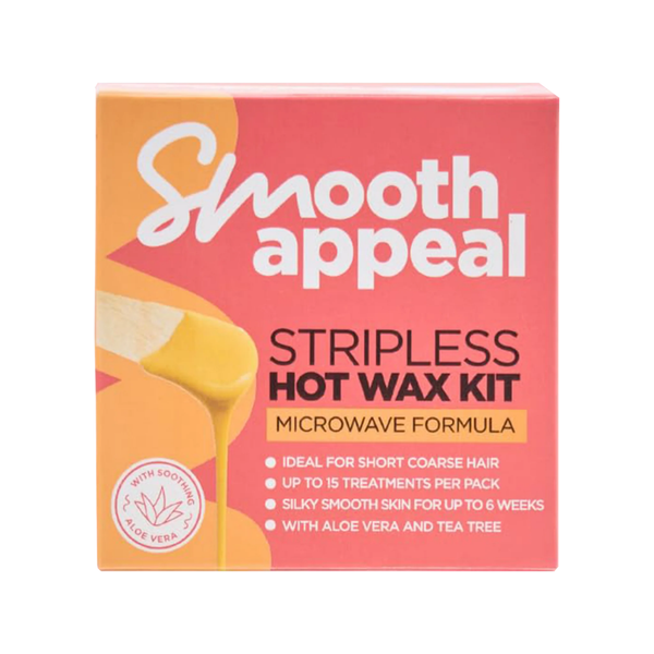 Three Pears Smooth Appeal Stripless HOT Wax Kit Lavender And Argan Oil