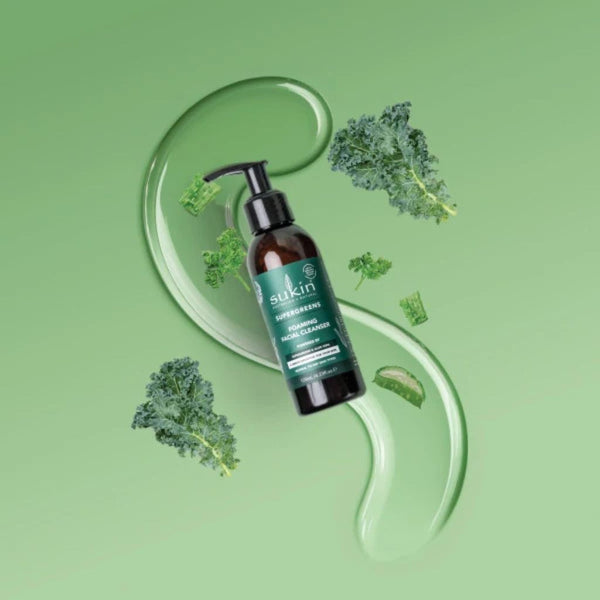 Sukin  Australian Natural Skincare Super Greens Foaming Facial Cleanser