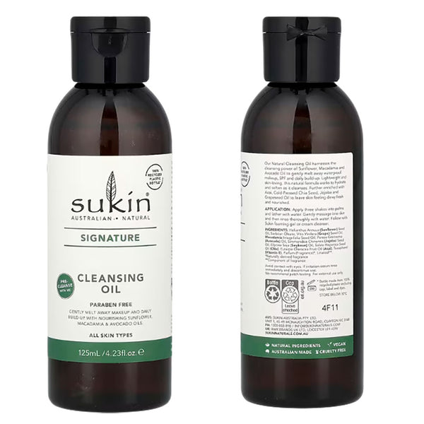 Sukin  Australian Natural Skincare Cleansing Oil