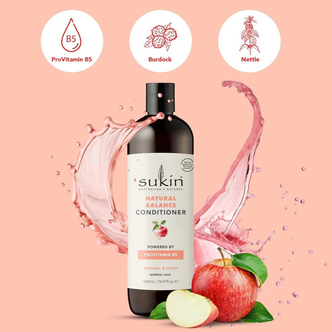 Sukin  Natural Apple Balance Conditioner Powered By Provitamin B5