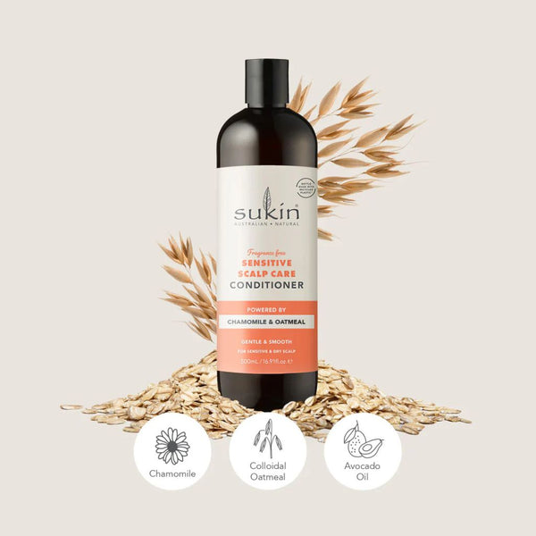 Sukin  Sensitive Scalp Care Chamomile And Oatmeal Conditioner