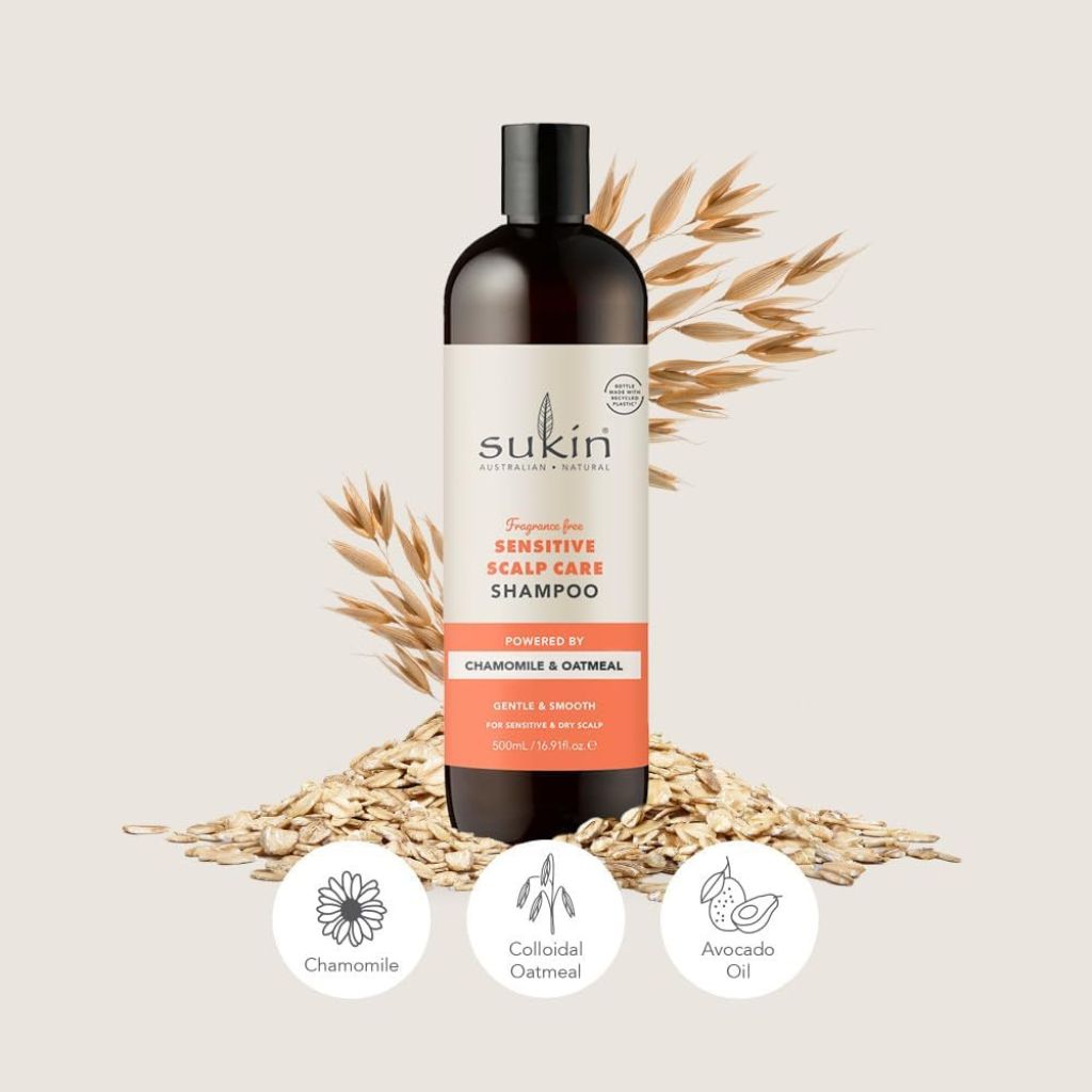 Sukin  Sensitive Scalp Care Chamomile And Oatmeal Shampoo