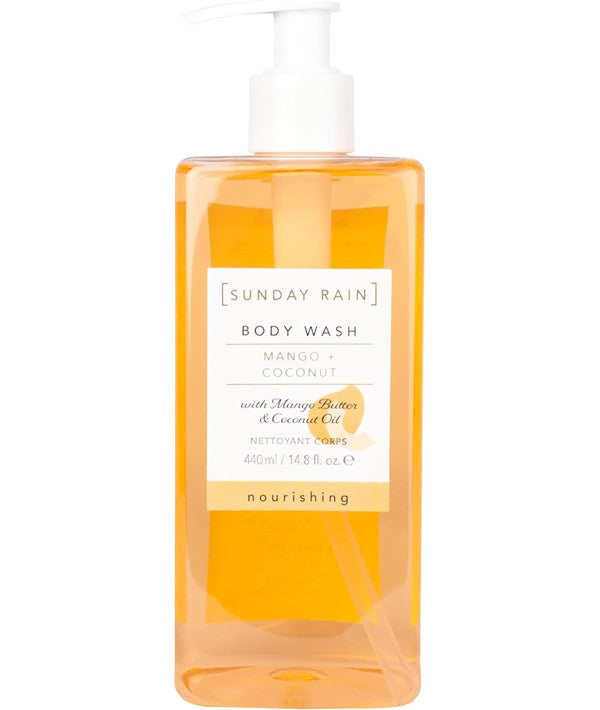 Sunday Rain  Body Wash With Mango Butter And Coconut Oil