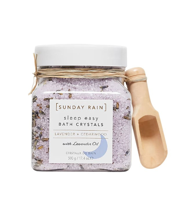 Sunday Rain  Lavender And Cedarwood Sleep Easy Bath Crystals
