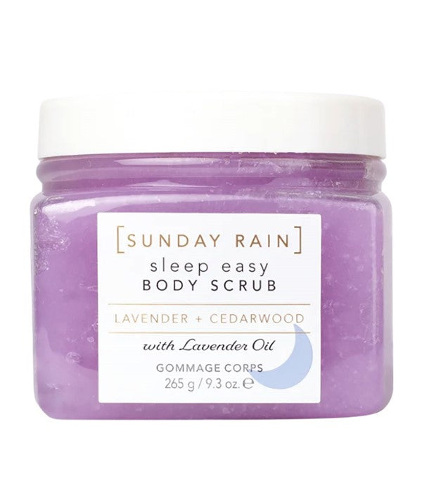 Sunday Rain  Lavender And Cedarwood Sleep Easy Body Scrub