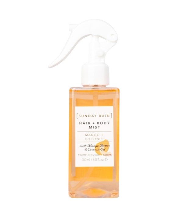 Sunday Rain  Mango Coconut Hair And Body Mist