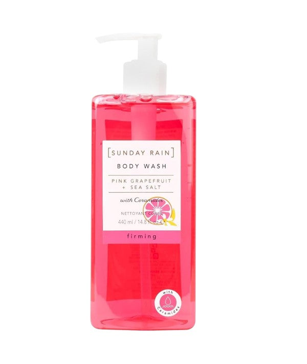 Sunday Rain  Pink Grapefruit And Sea Salt Body Wash