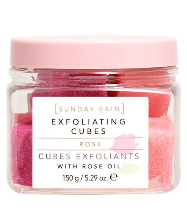 Sunday Rain  Rose Exfoliating Cubes