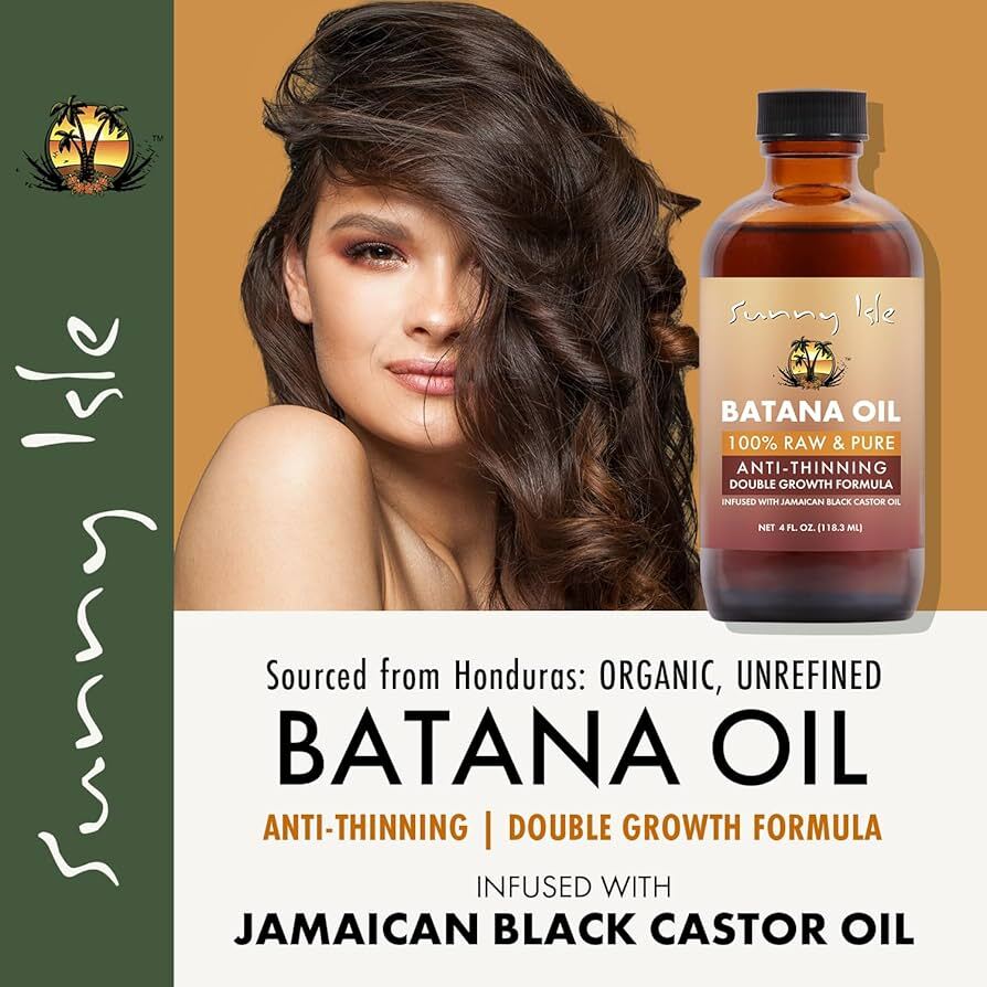 Sunny Isle  Batana Oil Anti Thinning Double Growth Formula