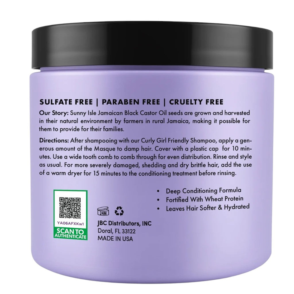 Sunny Isle  Curly Girl Friendly Intensive Repair Masque