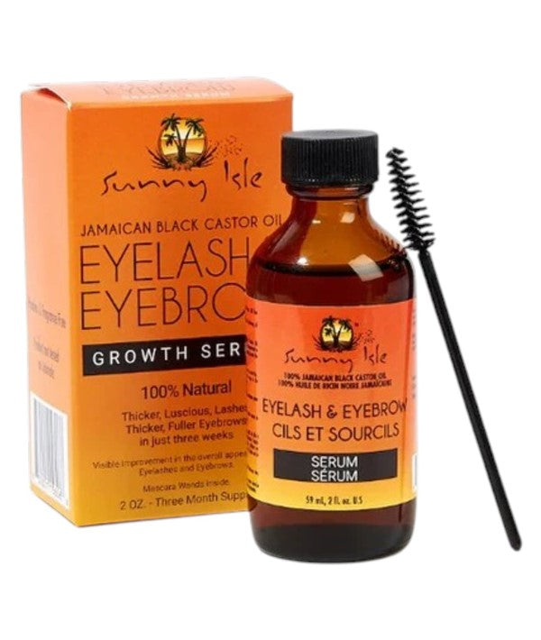 Sunny Isle  Jamaican Black Castor Oil Eyelash And Eyebrow Growth Serum