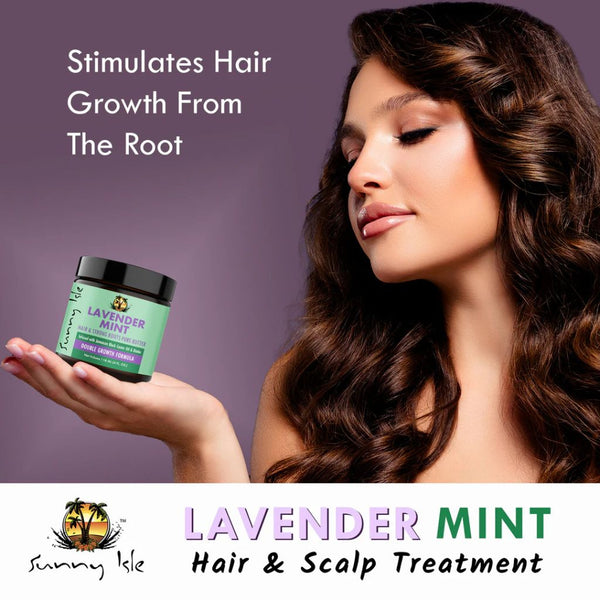 Sunny Isle  Lavender Mint Hair And Strong Roots Pure Butter