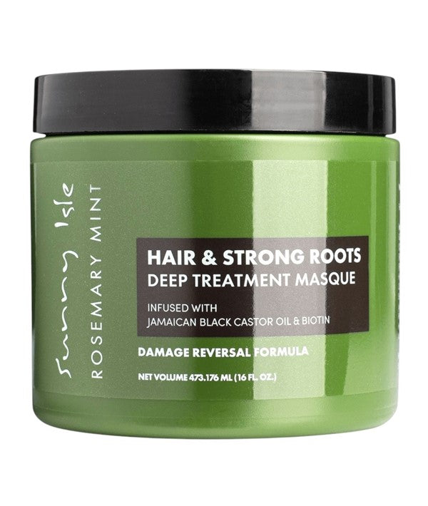 Sunny Isle  Rosemary Mint Hair And Strong Roots Deep Treatment Masque
