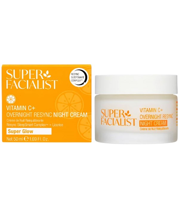Super Facialist  Vitamin C Overnight Resync Super Glow Night Cream