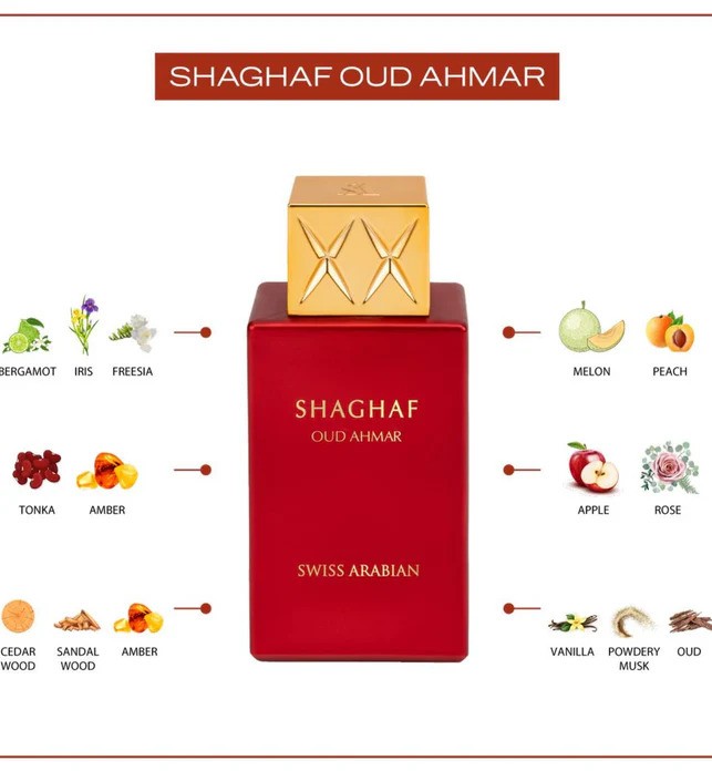 SWISS ARABIAN  Shaghaf Oud Ahmar Eau De Parfum