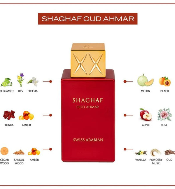 SWISS ARABIAN  Shaghaf Oud Ahmar Eau De Parfum