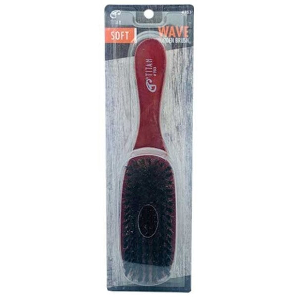 Titan Donna Titan Soft Wave Wooden Brush 753