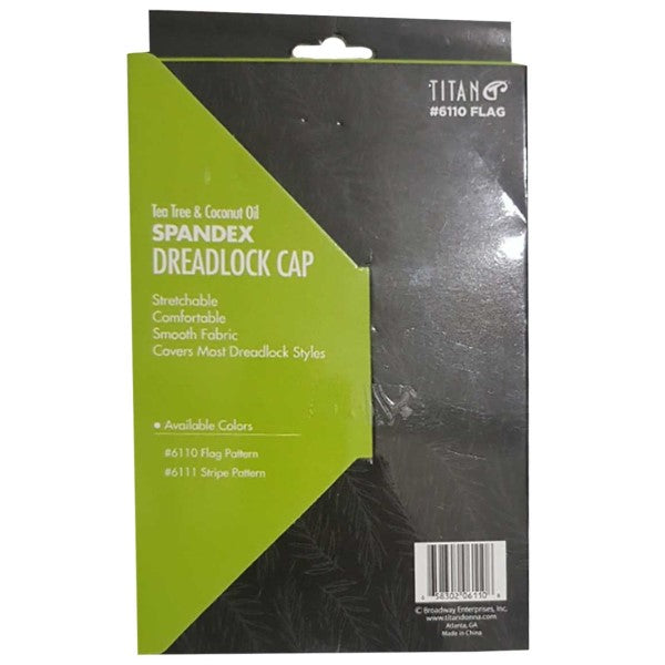 Titan Donna  Spandex Dreadlock Cap With Tea Tree Oil And Coconut Oil