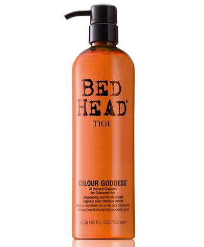 Bed Head by Tigi Colour Goddess Shampoo Oil Infused for Coloured Hair, 750ml