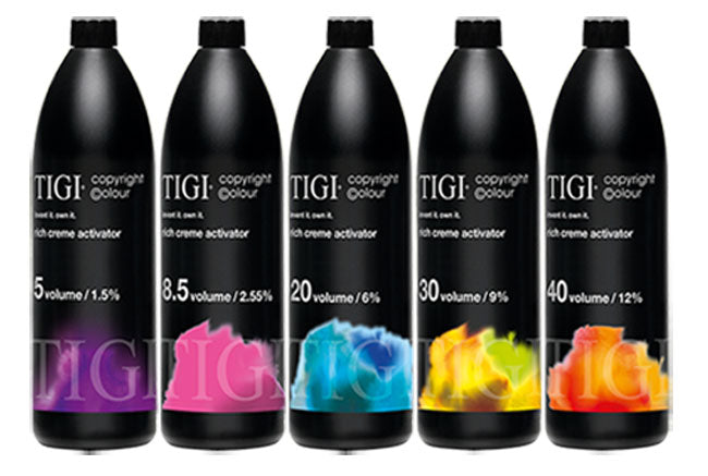 Tigi Copyright Rich Creme Activator Creme Developer