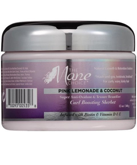 The Mane Choice Pink Lemonade And Coconut Curl Boosting Sherbet