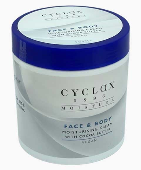 Three Pears Cyclax Face And Body Moisturising Cream With Cocoa Butter