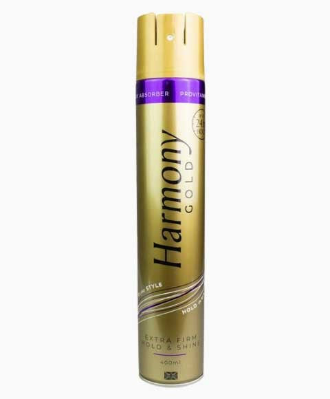 Three Pears Harmony Gold Extra Firm Hold And Shine Hairspray