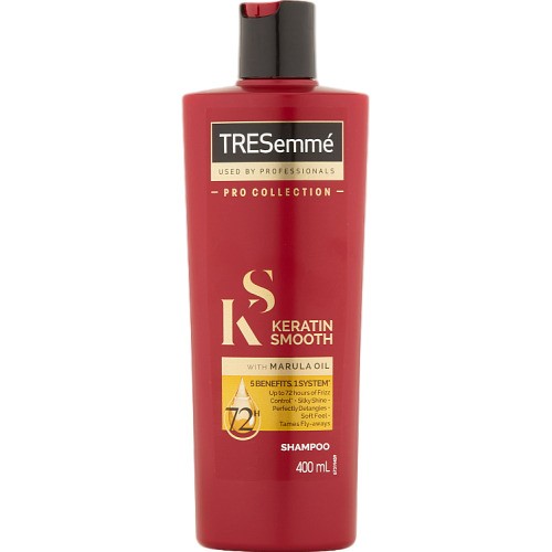 TRESemme Keratin Smooth Shampoo With Marula Oil 400ml - Afro Hair Boutique