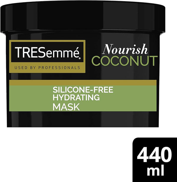 TRESemme Nourish Coconut Rinse Out Treatment With Coconut Oil & Aloe Vera 440ml - Afro Hair Boutique