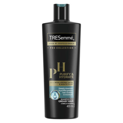 TRESemme Pro Collection Purify & Hydrate White Clay Shampoo For Greasy Hair 400ml