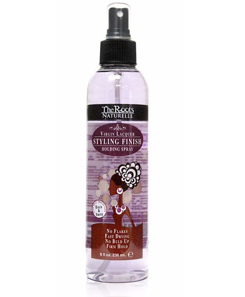The Roots Naturelle Virgin Lacquer Styling Finish Holding Spray