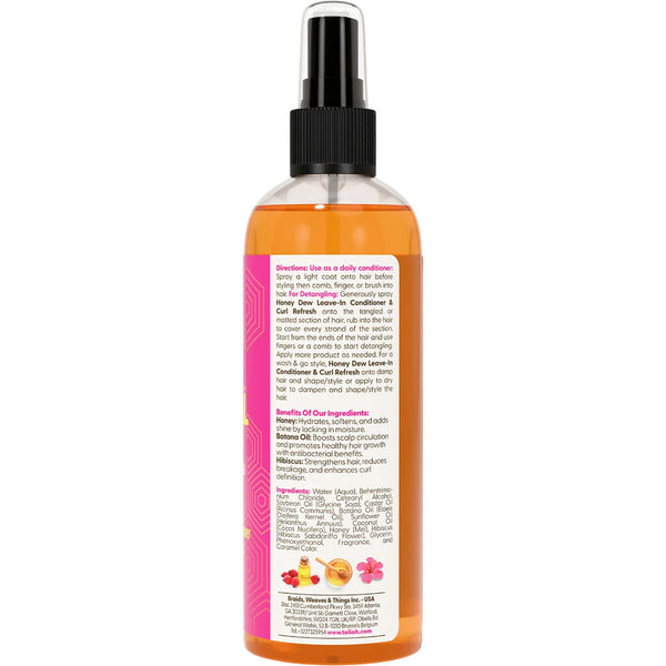 Taliah Waajid Love My Natural Hair Honey Dew Leave In Conditioner And Curl Refresh