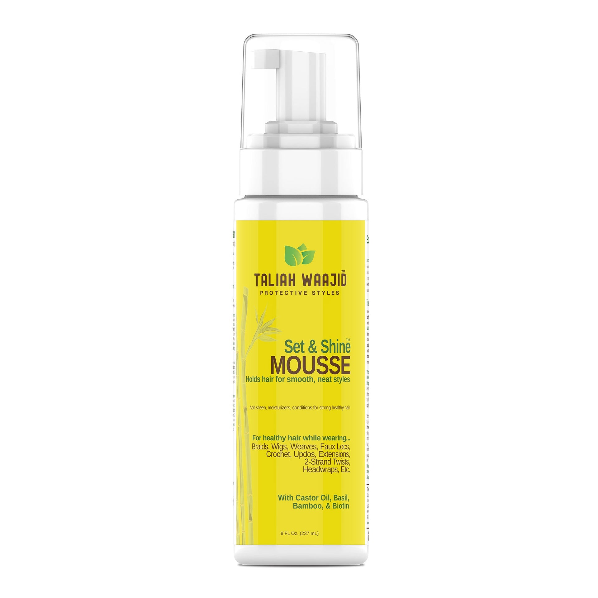 Taliah Waajid Protective Styles Set And Shine Mousse 237ml