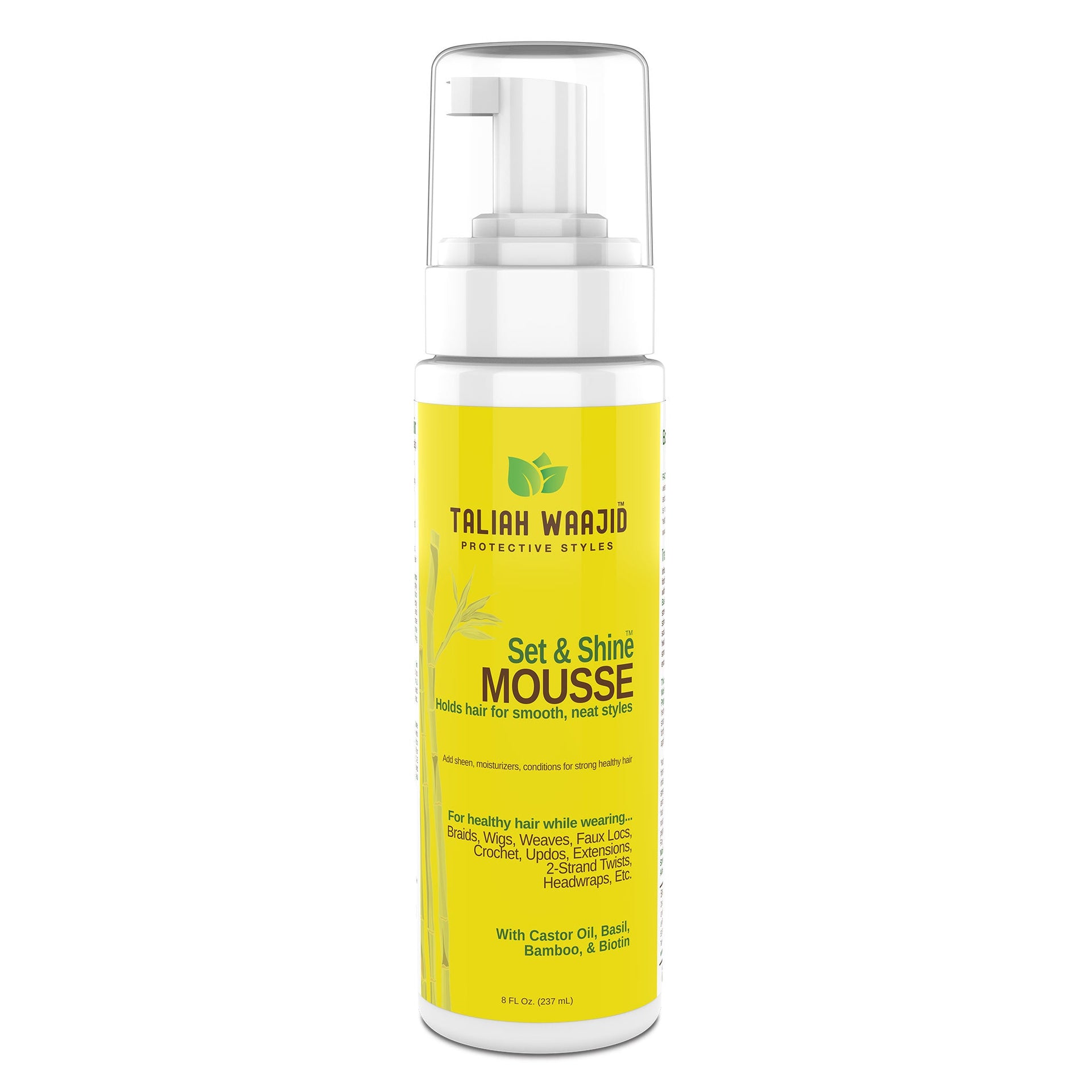 Taliah Waajid Protective Styles Set And Shine Mousse 237ml