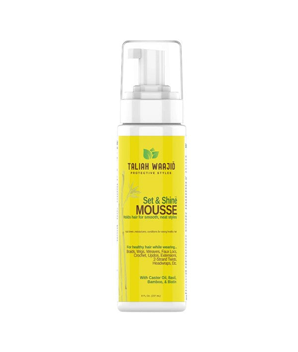taliah waajid  Protective Styles Set And Shine Mousse