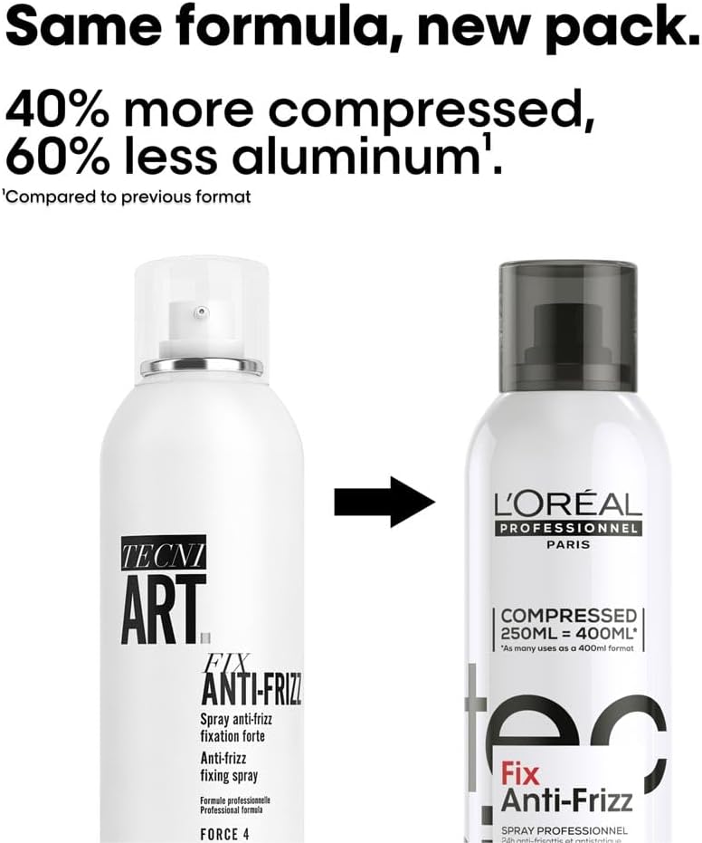 Loreal Paris Loreal Tecni Art Fix Anti Frizz Fixing Spray Force 4