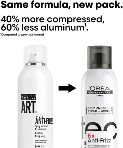 Loreal Paris Loreal Tecni Art Fix Anti Frizz Fixing Spray Force 4