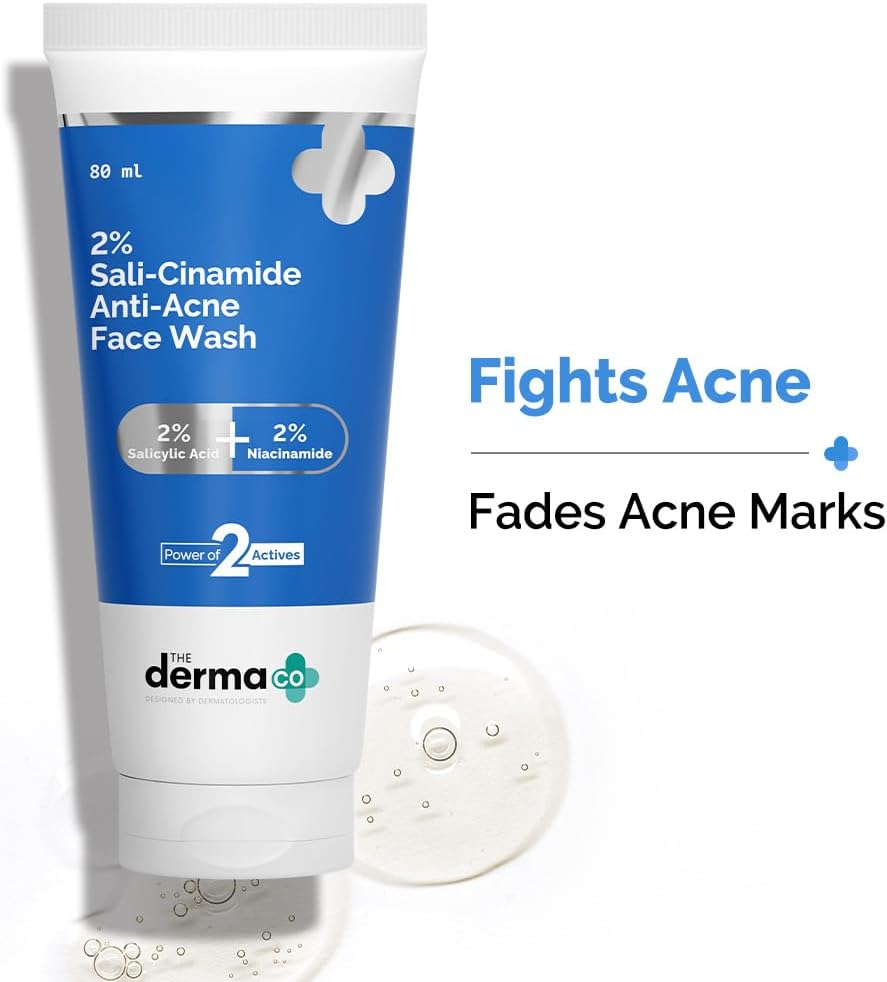The Derma  Co Sali Cinamide Anti Acne Face Wash