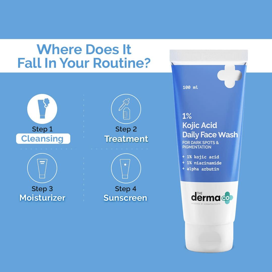 The Derma Kojic Acid Daily Face Wash