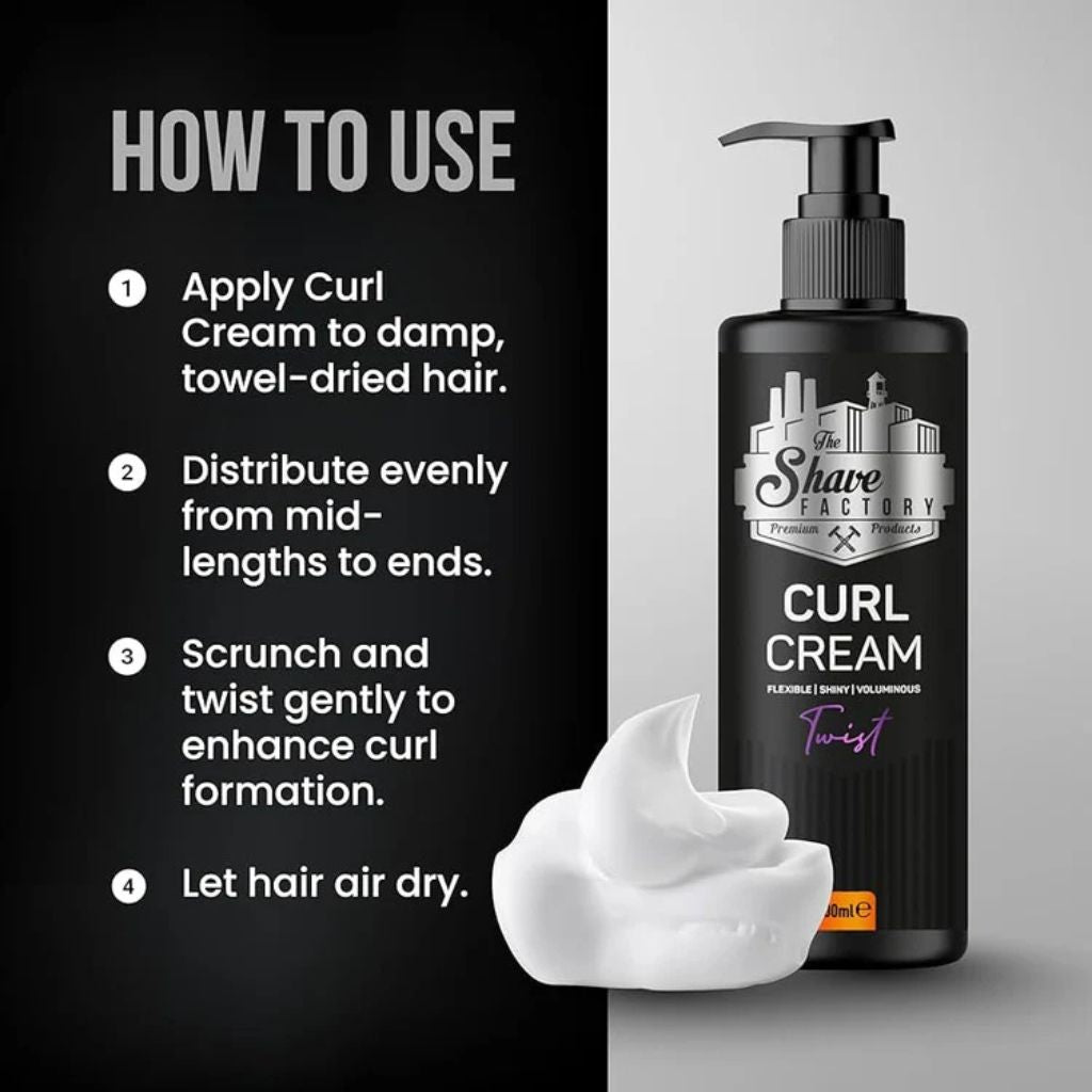 The Shave Factory  Twist Curl Cream