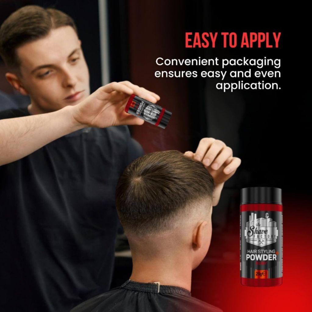 The Shave Factory  Ultra Hold Hair Styling Powder Ruby
