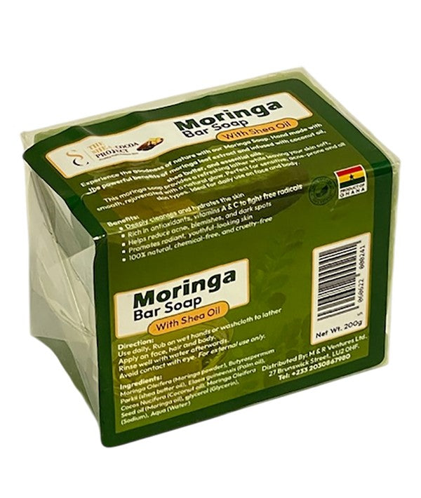 The Shea Cocoa Project Moringa Bar Soap With Shea Oil